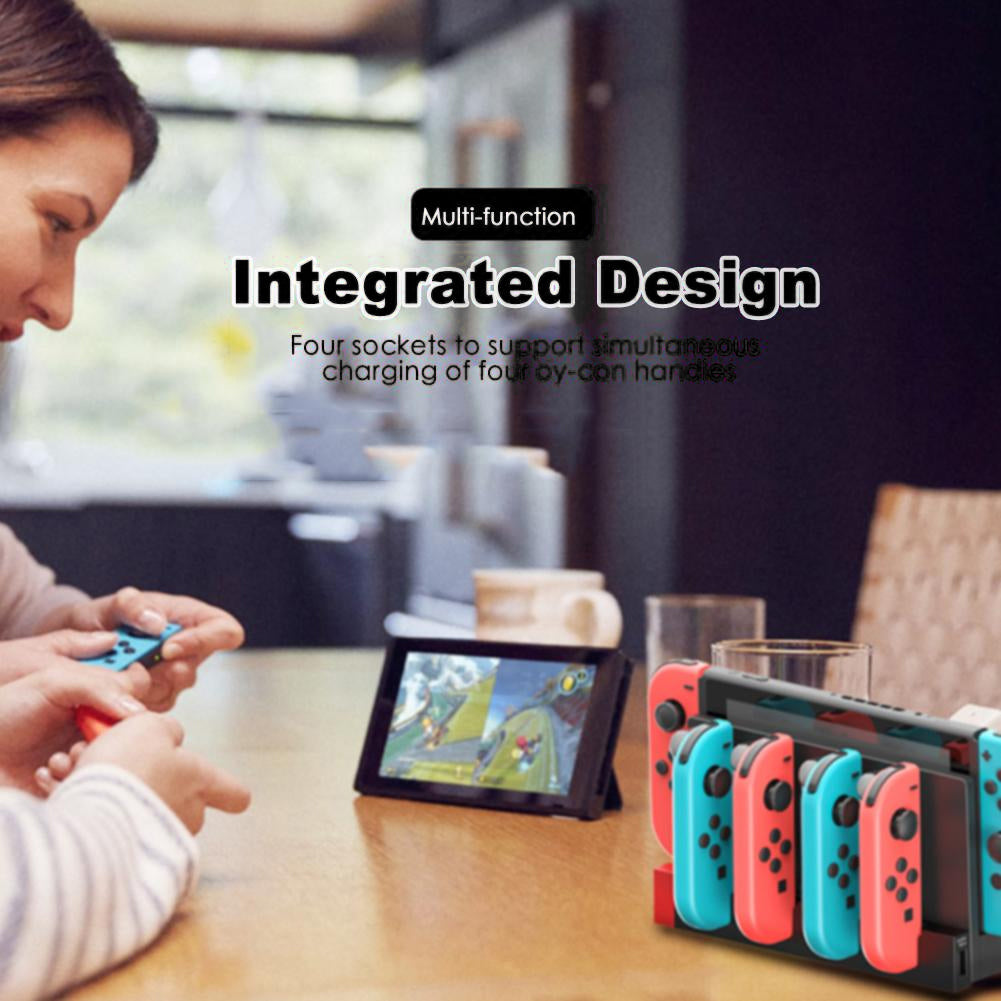 IPEGA PG-SW071 Console Holder Charging Stand Base with LED Indicator for Nintendo Switch Joy-Con IPEGA PG-SW071 Console Holder Charging Stand Base with LED Indicator for Nintendo Switch Joy-Con